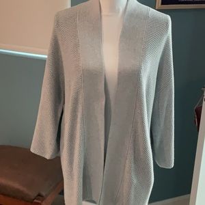Oak+Fort Light Gray Kimono Sweater